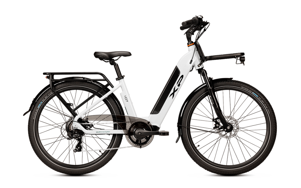 XP Bikes I-D7 — Pearl White