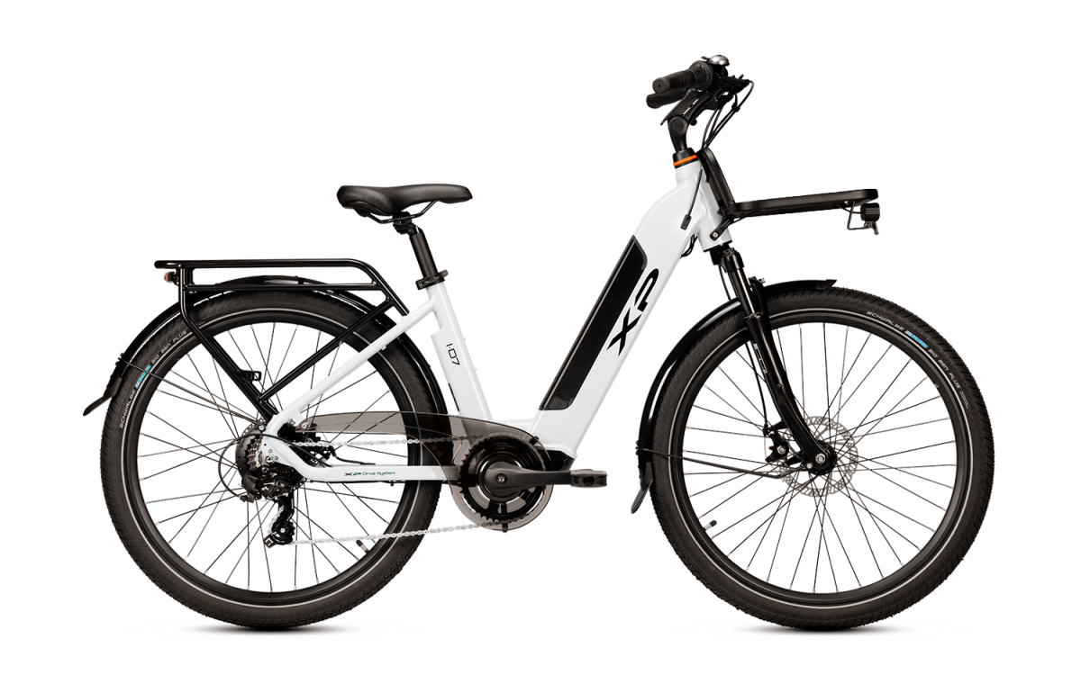 XP Bikes I-D7 — Pearl White