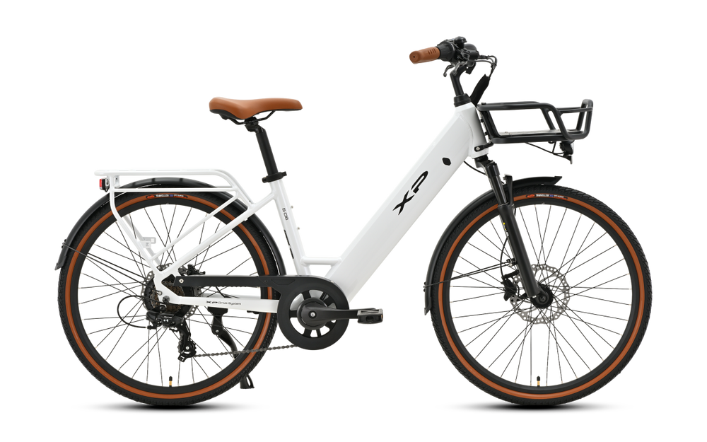 XP Bikes S-D6 — Pearl White