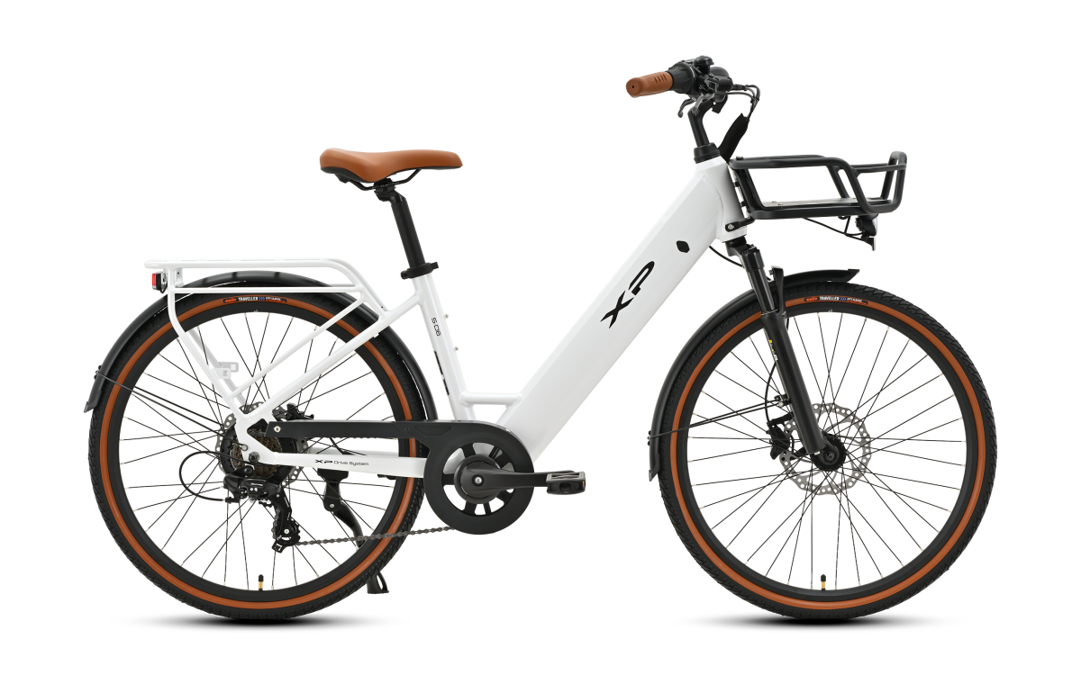 XP Bikes S-D6 — Pearl White